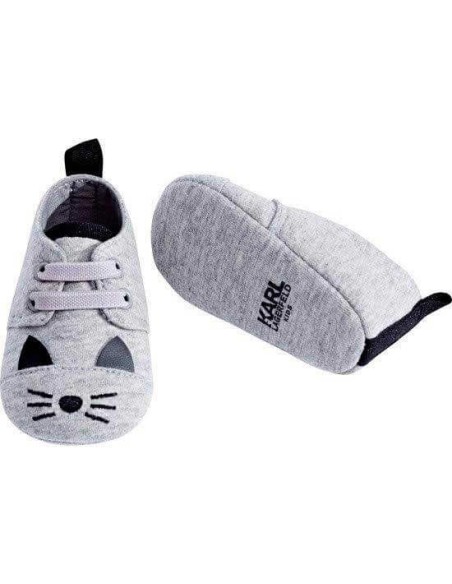 Botitas deportivas Karl Lagerfeld gatito grises